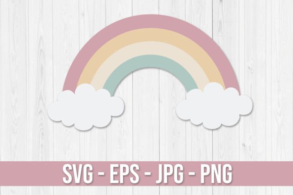 Download Pastel Rainbow Clipart Svg Vector - Pastel rainbow clipart Collection