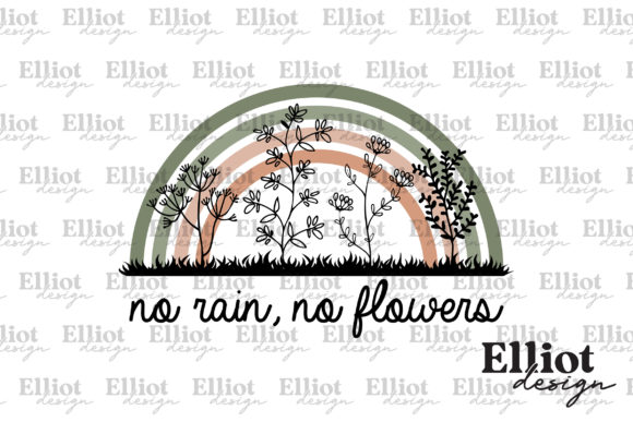 Download No Rain No Flowers Boho Rainbow PNG - Boho rainbow png Collection