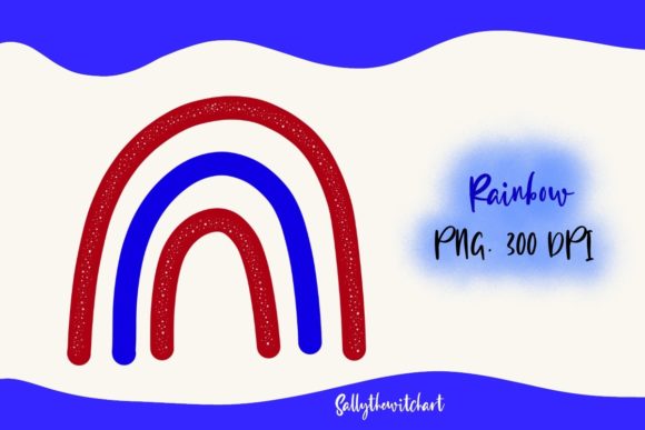Download Dark Blue Theme Boho Rainbow PNG Clipart - Premium Bundle